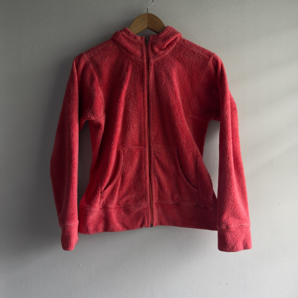 Patagonia Plush Synchilla Hoodie Womens Small Dragonfruit Gorpcore